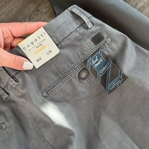 Bugatti Chino Modern 32/34 Dress Pants NEW